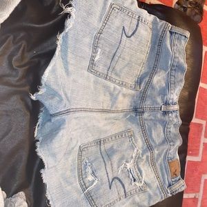 american eagle jean shorts